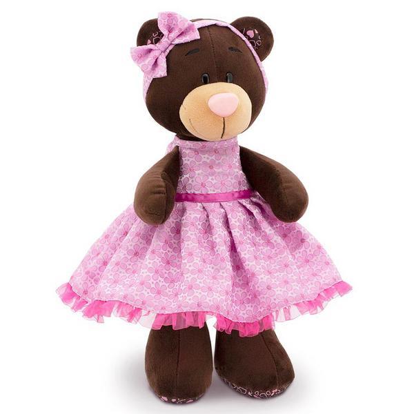 Мягкая игрушка Orange Toys Медведь девочка Milk Цветочная симфония 25 см - M9032|25