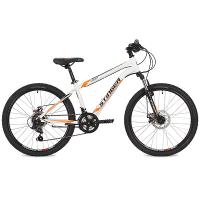 Велосипед Stinger 24* Element Disc 14*, белый - 24AHD.ELEMD.14WH9