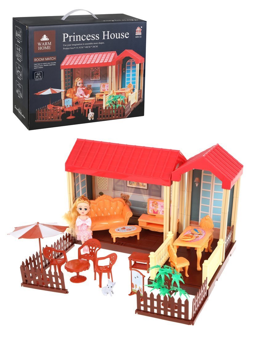 Игровой набор Мой любимый дом, 60шт. - Y22695040