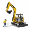 Мини Экскаватор Cat с рабочим - 02-466
