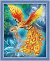 Алмазная мозаика *Жар-птица*, 40*50 см - АЖ-1554