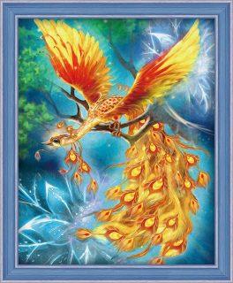 Алмазная мозаика *Жар-птица*, 40*50 см - АЖ-1554