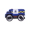 Инерционная машинка ABtoys Полиция, свет, звук - C-00356