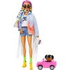 Кукла Mattel Barbie Экстра с радужными косичками - GRN29