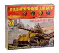 Сборная модель Немецкий танк Королевский тигр масштаб 1:72 - ПН307235
