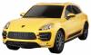 Радиоуправляемая машина Rastar Porsche Macan Turbo масштаб 1:24, желтый - 71800Y