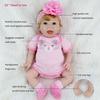 Кукла Aori Reborn Baby Doll Kitty hood, 56 см
