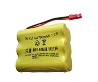 Аккумулятор Ni-Cd 7.2V 700mAh форма ROW разъем JST - NICD-72R-700-JST