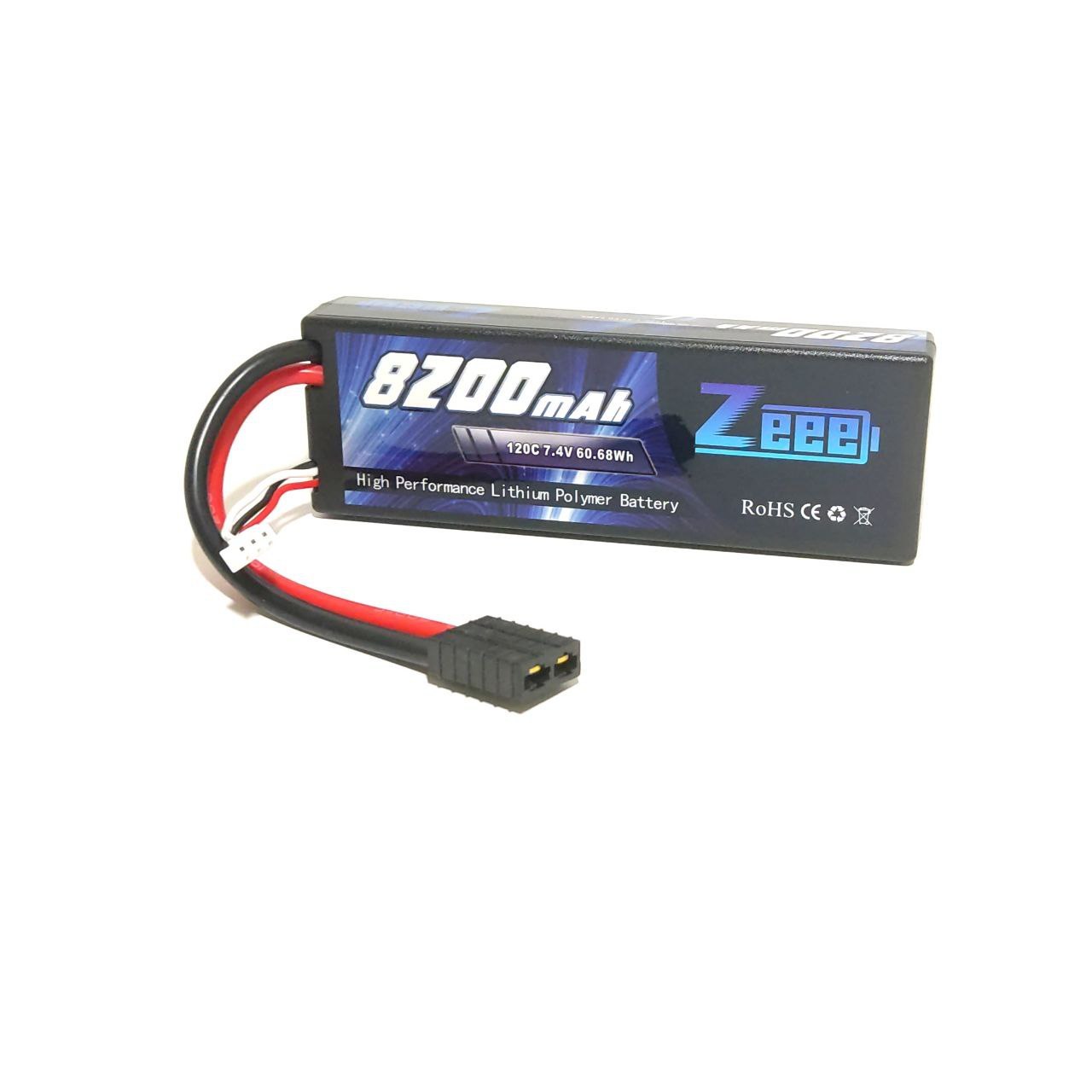 Аккумулятор Zeee Power Li-Po 7.4V 2S 120C 8200mah - zeee-8200-2s-120c