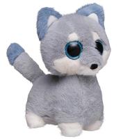 Мягкая игрушка Abtoys Глазастики. Волк серый, 19см - M4920