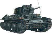 Сборная модель танк *Немецкий танк 38(t) - Прага* 1:35 - 303538