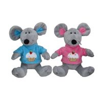 Мягкая игрушка Fluffy Family Мышь Сластена, 20 см - 681640