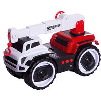 Инерционный подъемный кран ABtoys, свет, звук - C-00347