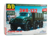 Сборная модель AVD Вездеход ЗИЛ-132, масштаб 1:43 - 1533AVD