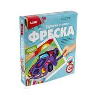 Фреска LORI Картина из песка *Машинка* - Кп-058