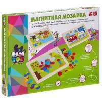 Игрушка деревянная, магнитная мозаика, Ферма, Bondibon, TKC462 - ВВ2041