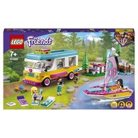 Конструктор LEGO Friends Лесной дом на колесах и парусная лодка - 41681