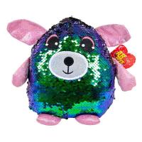 Мягкая игрушка ABtoys Собака с пайетками, 20 см - MP008