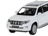 Машина Автопанорама Land Cruiser Prado, белый, масштаб 1:32, свет, звук, инерция - JB1251319
