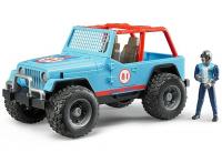 Внедорожник Bruder Cross Country Racer синий с гонщиком - 02-541