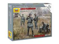 Сборные солдатики Zvezda Немецкий штаб, масштаб 1:72 - ZV-6133