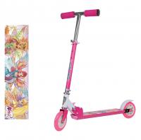 Самокат двухколесный 1TOY Navigator Winx, розовый - Т54960