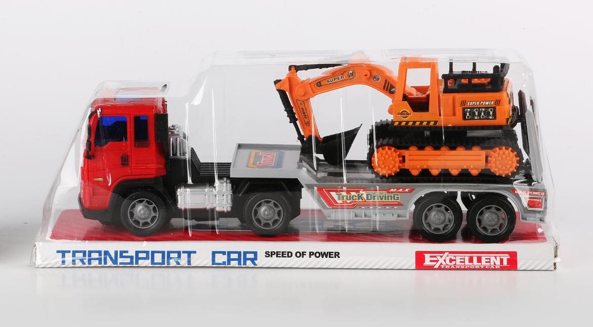 Набор трейлер с экскаватором Shenzhen Toys, 8268-32B - В56100