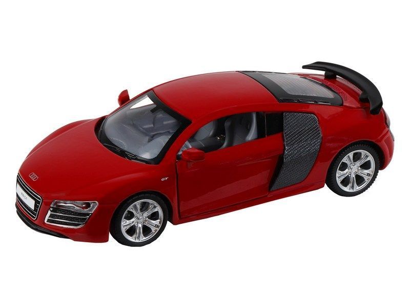 Машина Автопанорама Audi R8 GT, красный, масштаб 1:32, свет, звук, инерция - JB1251311