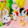 Конструктор Balody 3D из миниблоков Tokidoki Единорог Сакура, 931 элементов - BA18189