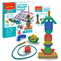 Настольная логическая игра «СОБЕРИ МЕНЯ!» из дерева Bondibon - ВВ5052