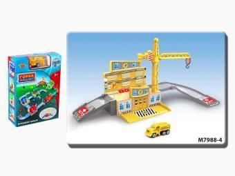 Игровой набор Yako Toys Стройплощадка, 33 предмета - M7988-4