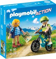 Конструктор Playmobil Горноспасательная: Байкер и путешественник - 9129pm