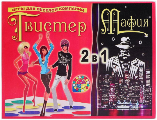 Напольная игра Бэмби Мистер-Твистер+Мафия - 7074