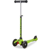 Самокат-кикборд Novatrack Disco-kids, детский, max 25 кг, черно-зеленый 118953 - 120H.DISCOKIDS.BGN7