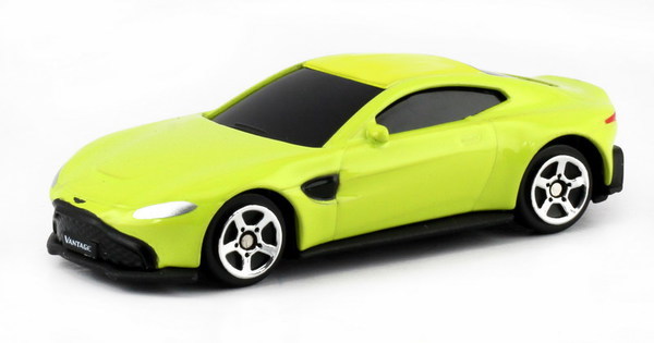 Машина металлическая RMZ City Aston Martin Vantage 2018, масштаб 1:64, желтый - 344036S-YL