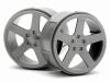 WHEEL SET (GREY/MICRO RS4) - HPI-73413