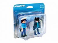 Конструктор Playmobil ДУО:Полицейский и грабитель - 9218pm