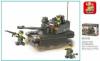 Конструктор SLUBAN *Армия: Танк *Леопард*, 2240детали - JB900158