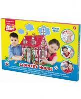 Домик игровой для раскрашивания *Загородный дом* - 39224EK