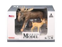 Набор фигурок животных MASAI MARA из серии *Мир диких животных: Семья оленей* - MM211-114