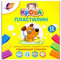 Пластилин ЛУЧ Кроха 12 цветов, плавающий - 29С1769-08