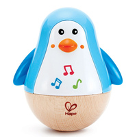 Игрушка - неваляшка Hape Пингвин музыкальный - E0331_HP