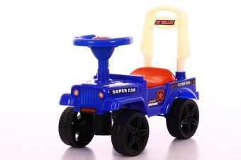 Каталка Наша Игрушка Экспедитор, синяя - 803-BLUE