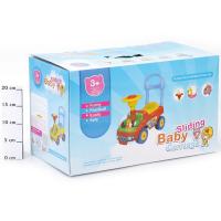 Каталка Shenzhen Toys Baby Walker прозрачный капот с мишкой 7609 - Х16833