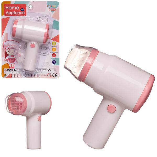 Игровой набор Junfa Техника для дома и кухни Фен-мини свет - WK-25453