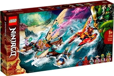 Конструктор LEGO Ninjago Морская битва на катамаране - 71748-L