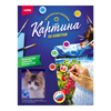 Картина по номерам Кот и васильки - Кпн-238