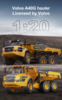 Радиоуправляемый карьерный самосвал Double Eagle Volvo A40G RTR масштаб 1:20 2.4G - E591-003