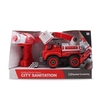 Игровой набор Lei Meng Пожарная автолестница, 21 см, отвёртка, звук - LM8034-DZ-1
