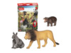 Фигурка KONIK Пакетик-сюрприз Дикие животные, 3 фигурки